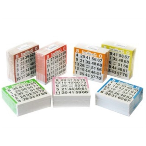 Bingokaarten 1500 vel