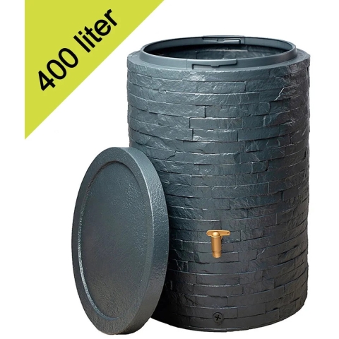 ARONDO ton 400 liter antraciet dia.79 x h.104 cm K - Meuwissen agro