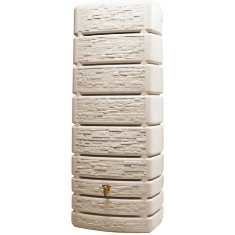 SLIM wandtank 500 l. stone decor beige l.75 x b.51 x h.184 K - Meuwissen agro
