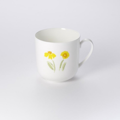 DIBBERN - Impression Yellow Flower Class - Beker 0,32L