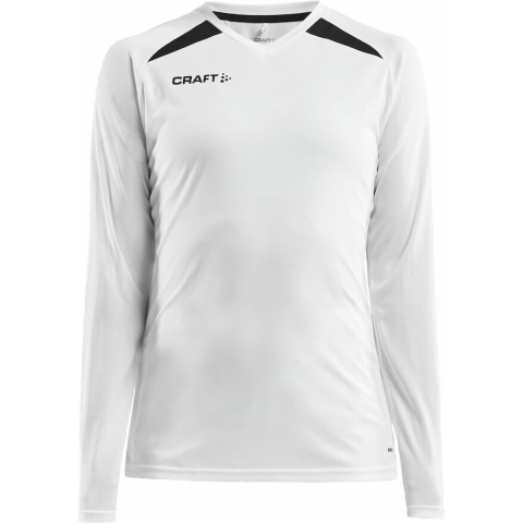 Craft 1908232 Pro Control Impact LS Tee W - White/Black - XL