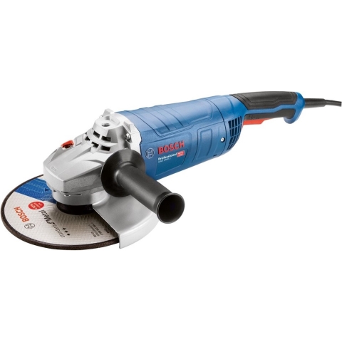 Bosch Blauw GWS 2400 J | Haakse slijpmachine | 2400 W | 230 mm | 6.500 min-1 - 06018F4200