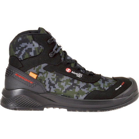 Sixton Peak Adamant Hoog 43495-01 S3 | Zwart/Groen | Maat 46 - 8053470572616