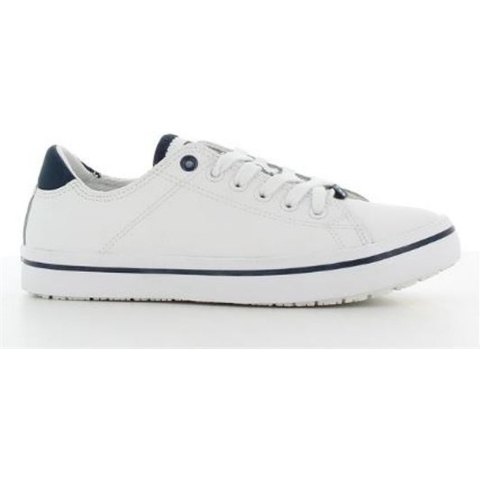 Oxypas Sneaker Leer Paola | Wit | Maat 42 - 00,154,156,42
