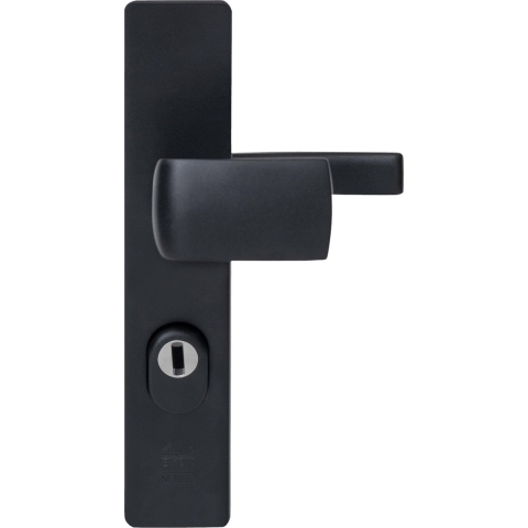 Nemef 3415-2-ZW | 72mm | Blister | Veiligheidsdeurbeslag | SKG* | Nemef Design | Langschild** - 9341521790