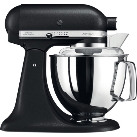 KitchenAid Keukenrobot - Keukenmachine Artisan met 300 Watt - 4,8 L, Vulkaanzwart