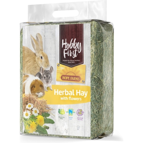 4x HobbyFirst Hope Farms Herbal Hay Bloemen 1 kg
