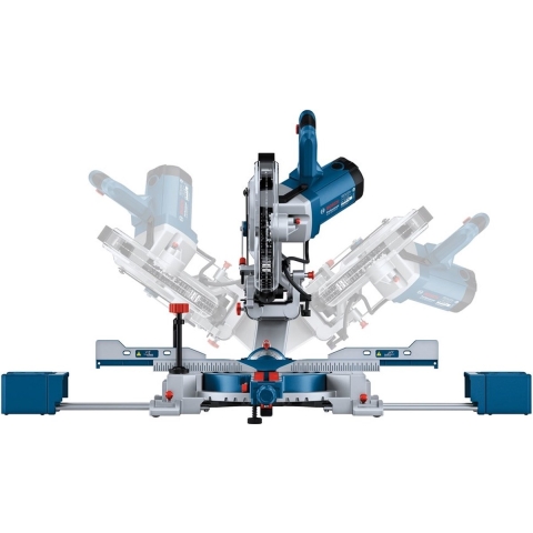 Bosch Professional GCM 305-254 D Kap- en verstekzaag 254mm 1500W - 0601B49100