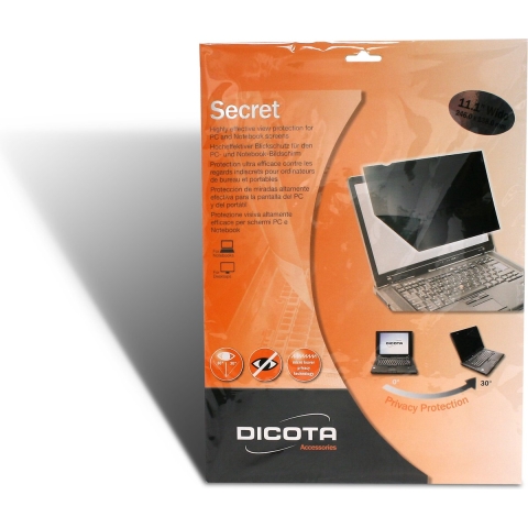 Dicota Secret 2-Way Privacyfolie 39,6 cm (15,6) Beeldverhouding: 16:9 D30124