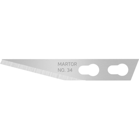 MARTOR 34.65 Reservemesjes grafisch mes 34 100 stuk(s)