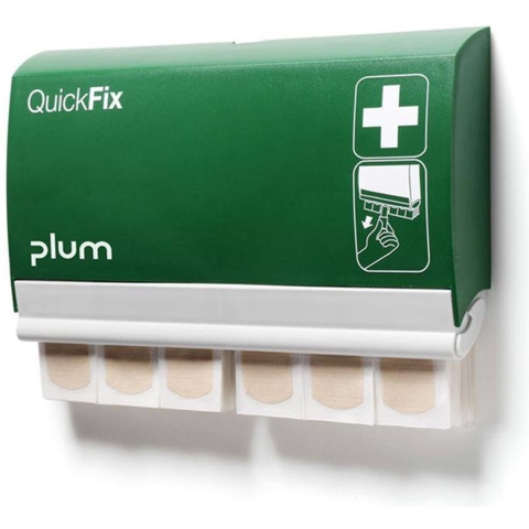 PLUM BR352005 Pleisterdispenser (b x h x d) 232.5 x 133.5 x 33 mm Incl. wandhouder