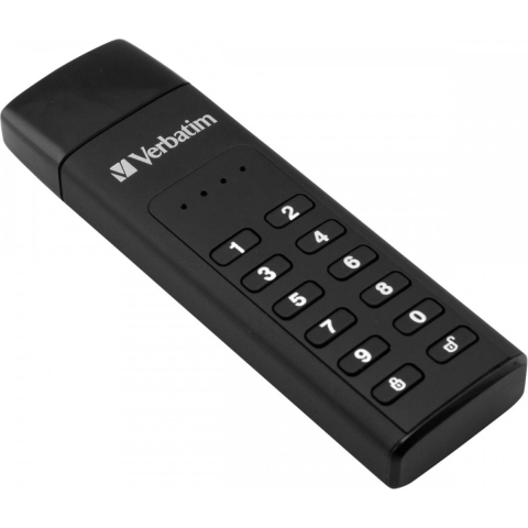 Verbatim Keypad Secure USB-stick 64 GB Zwart 49428 USB-A 3.2 Gen 1