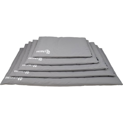 District 70 LODGE Benchkussen - Waterafstotend & Afwasbaar All Season Materiaal en Fleece - Kleur: Lichtgrijs, Maat: XL - 107 x 71 x 6 cm