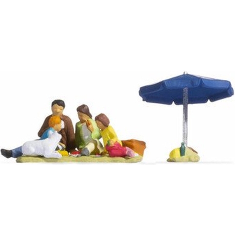 NOCH 15599 H0 Gezin tijdens een picknick figuren Kant-en-klaar model