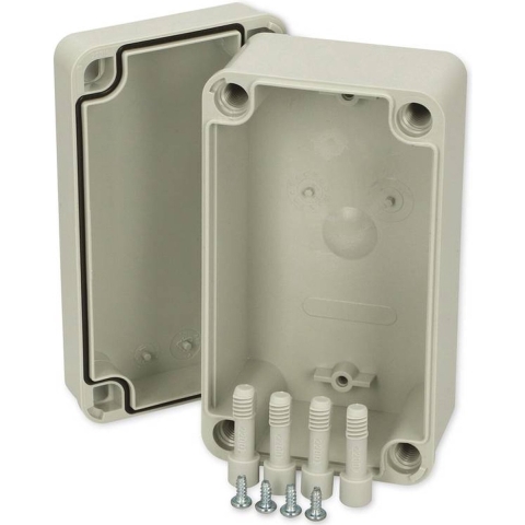 Fibox PC C 65 G Installatiebehuizing 140 x 80 x 65 Polycarbonaat Grijs-wit (RAL 7035) 1 stuk(s)