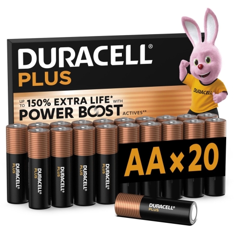Duracell Plus Power Boost AA batterij (penlite) 1.5 V 20 stuk(s)