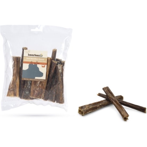 Beeztees Runderrookvlees Rond - Hondensnack - 200 gram