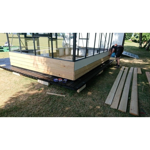 Fundering Qube 68, zwart - Royal well