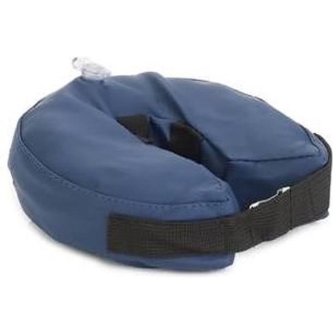 Beeztees - Opblaasbare hondenkraag - blauw - xs - 15-20 cm