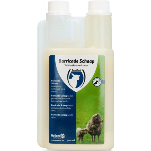 Barricade schaap