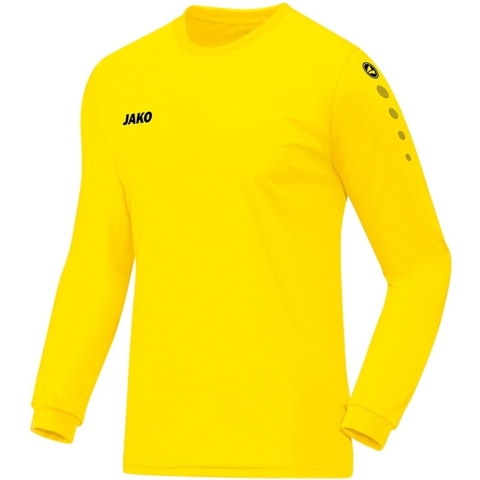 JAKO 4333K Shirt Team Lm Kids - Citroen - 128
