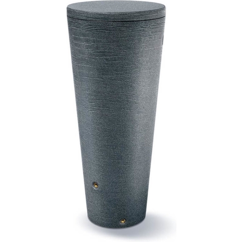 Regenton Tubo 320 liter - 2 in 1 - Graniet antraciet