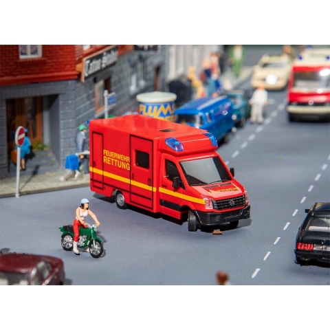 Faller 161434 VW Crafter Feuerwehr-Rettung Car system H0 Voertuig