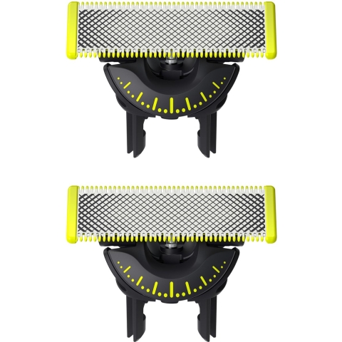 Philips OneBlade QP420 / 50 Scheermes Zilver, Geel 2 stuk(s)