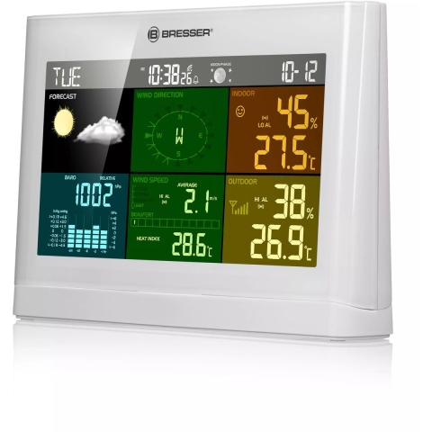 BRESSER extra/vervangend Basisstation voor 7002550GYE000 Comfort Weerstation