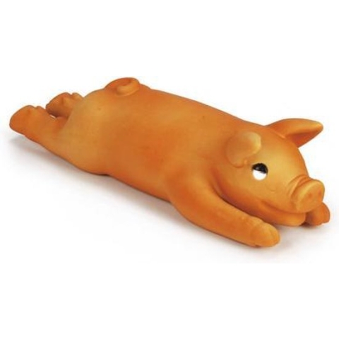 Beeztees Biggetje - Hondenspeelgoed - Oranje - Klein - 35x8x7 cm