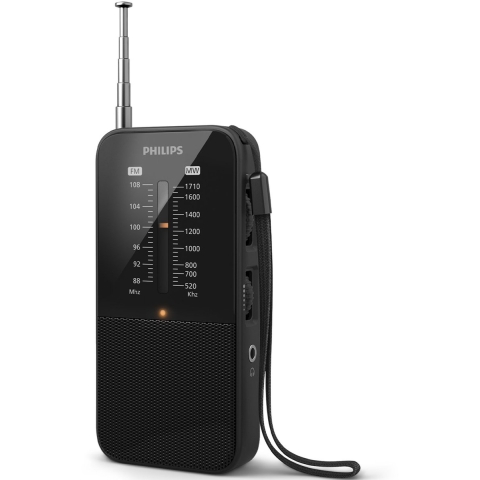 Philips Tar1509 Draagbare Radio Zwart