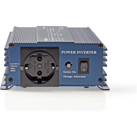 Nedis Inverter Pure Sinusgolf | 12 V DC | 500 W | 1 stuks - PIPS30012 PIPS30012