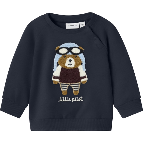 Name It Sweatshirt - NbmKiddy - Navy Blazer - Name It - 68 - Sweatshirt