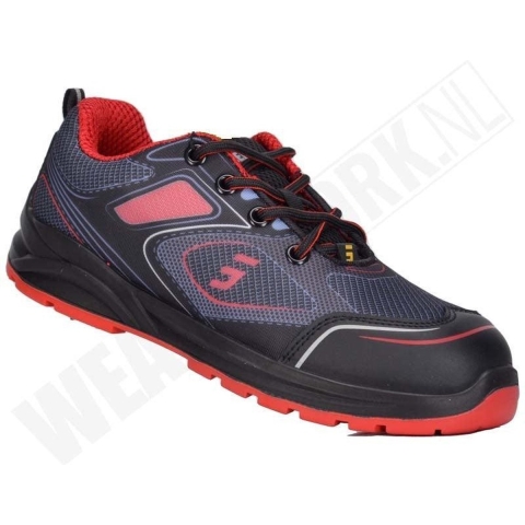 Safety Jogger Cador Laag S1P | Rood | Maat 38 - 00.118.087.38