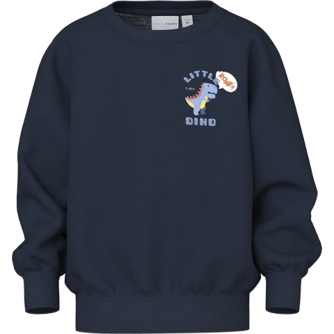 Name It Sweatshirt - NmmVasha -Navy Blazer/Gamer Dino - Name It - 3 jaar (98) - Sweatshirt