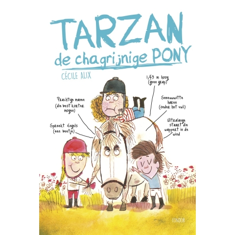 Tarzan, de chagrijnige pony (Hardback)