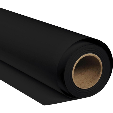 BRESSER SBP09 Achtergrond Rol 1,69 x 11m Zwart
