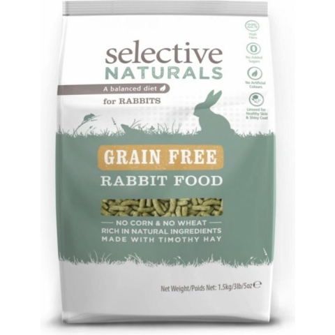 Supreme Selective Naturals Grain Free - Knaagdierenvoer - 1,5 kg