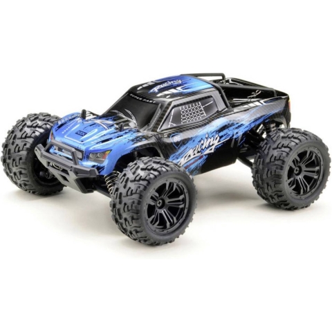 Absima Truck Racing Zwart/blauw 1:14 RC auto Elektro Monstertruck 4WD RTR 2,4 GHz