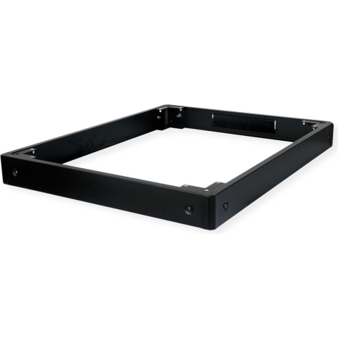 ROLINE-sokkel voor netwerkkast, 800x1000 BxD, zwart