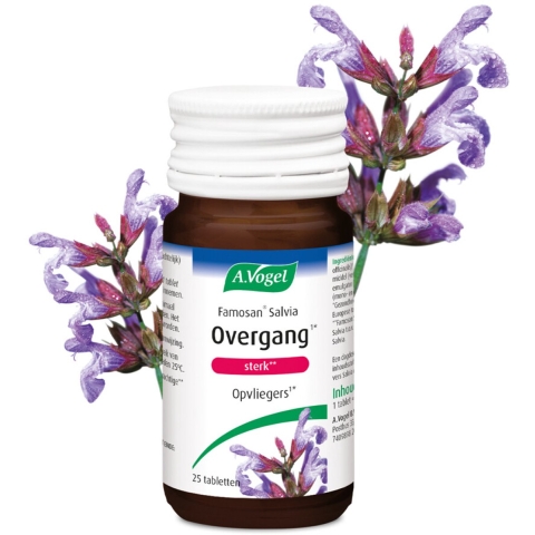 Gratis Verzending: 2x A.Vogel Famosan Salvia Overgang Sterk 25 tabletten