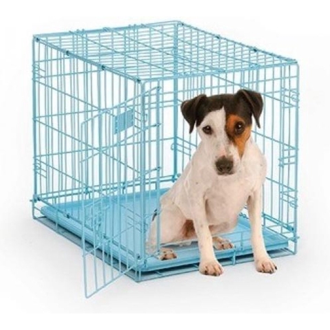 Topmast Bench Blauw gecoat 76 x 45 x 51 cm | Metalen Lade