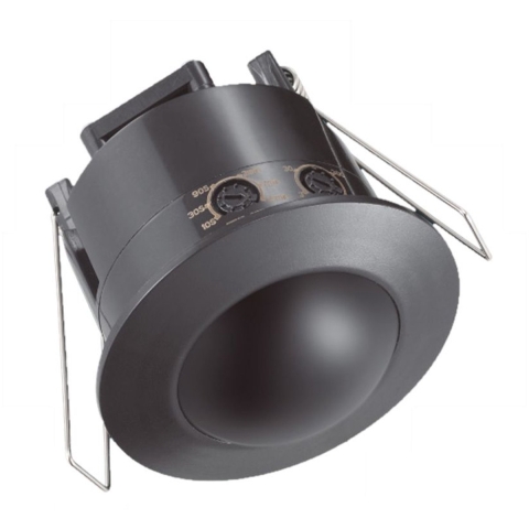V-TAC VT-8029-FB Bewegingssensoren - PIR Plafond Sensor (MAX: 500W LED) - IP20 - Zwart - 5 Jaar