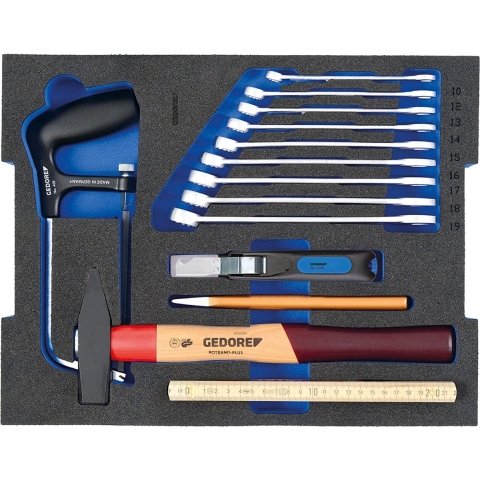 Gereedschapset Starter In Ct-Module Tbv Sortimo L-Boxx 136®, 14-Dlg. (1100 CT2 BASIC)