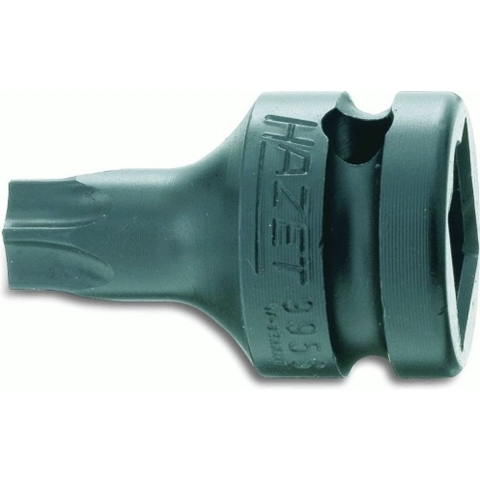 HAZET Krachtdopsleutelbit 995S-T55 · 1/2 inch (12,5 mm) vierkant hol · Binnen-TORX®-profiel · SW T55