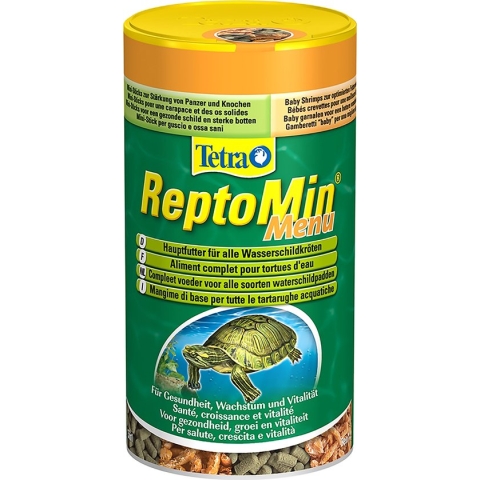 Tetra - Reptielenvoer - Reptielen - Tetra Reptomin Menu 250ml - 6x6x11.7cm - 1st