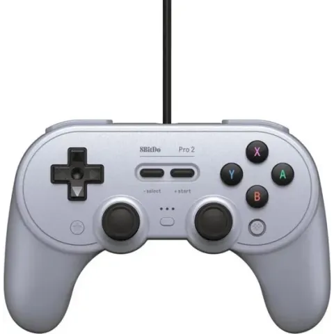 8Bitdo Pro 2 Wired Gamepad (Gray Edition)