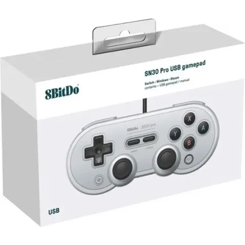 8Bitdo SN30 Pro USB Gamepad (Gray Edition)