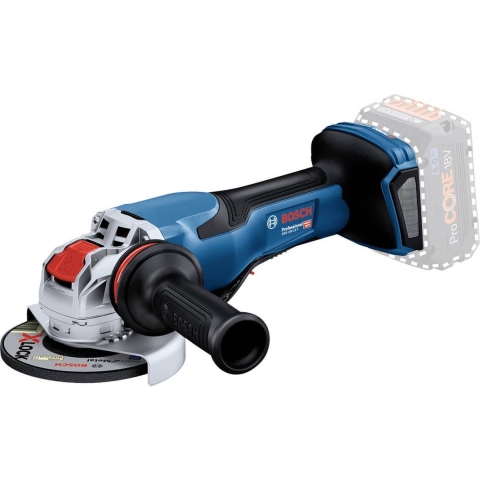 Bosch Professional GWX 18V-15 P Accu haakse slijper 125mm 18V Basic Body in L-Boxx - 06019H6F01