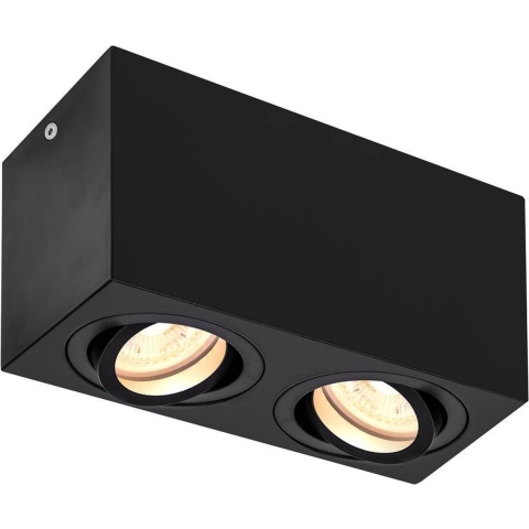 SLV 1002005 TRILEDO Plafondlamp GU10 Zwart